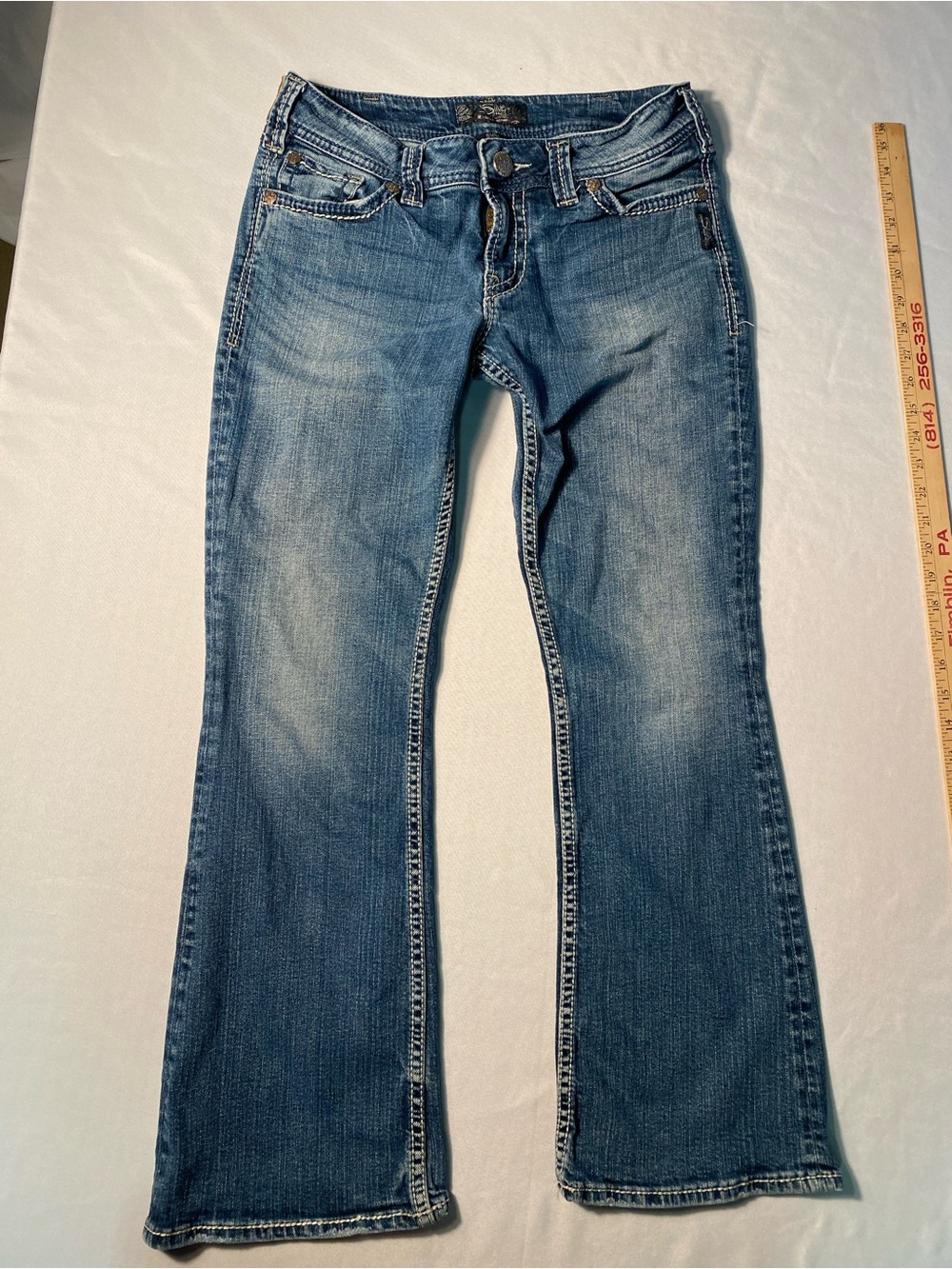 Silver Suki Surplus Bootcut Jeans